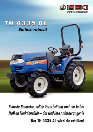 Komunální traktory Iseki TH 4335