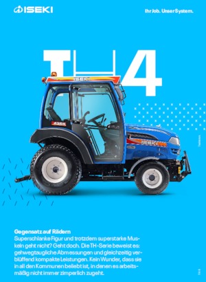 Komunální traktory Iseki TH 4365
