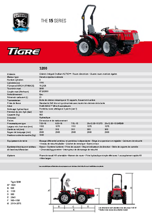 Komunální traktory Carraro Tigre 3200
