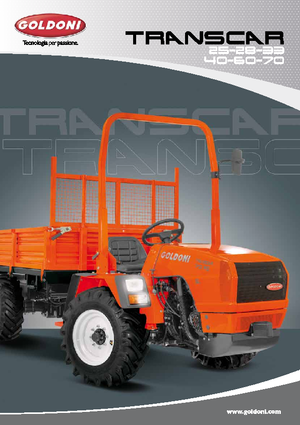 Komunální traktory Goldoni Transcar 25 RS