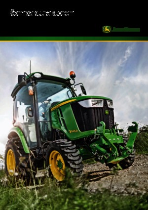 Komunální multifunkční naftová vozidla John Deere 3045 R
