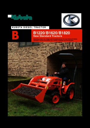 Komunální traktory Kubota B 1620