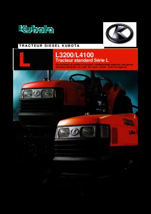 Komunální traktory Kubota L4100