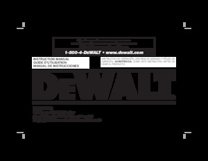 Hřebíkovačky a Sponkovačky DEWALT DWFP1838