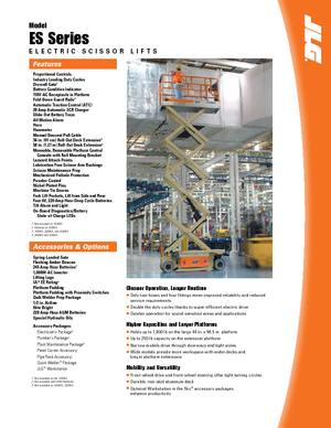 Kolové nůžkové plošiny JLG 1930ES