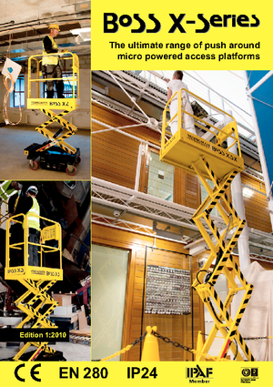 Kolové nůžkové plošiny Youngman BoSS X3 X