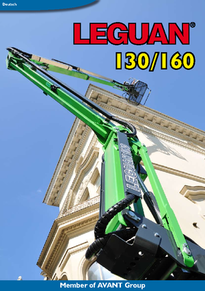 Kolové kloubové pracovní plošiny Avant Tecno Leguan 130-2