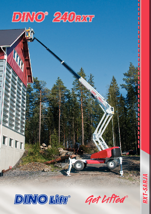 Kolové kloubové pracovní plošiny Dino Lift Rhino 240 RXT