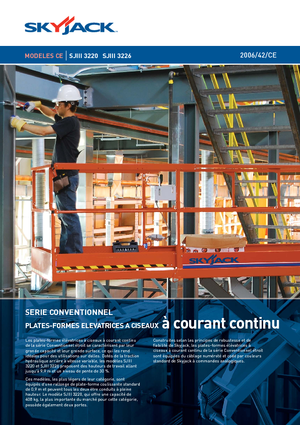 Kolové nůžkové plošiny Skyjack SJ III 3226 M