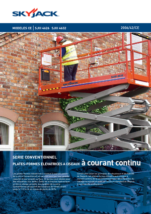 Kolové nůžkové plošiny Skyjack SJ III 4632