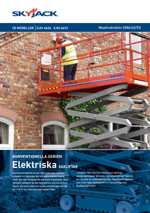 Kolové nůžkové plošiny Skyjack SJ III 4632