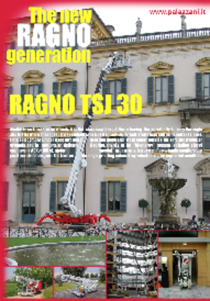 Kolové teleskopické pracovní plošiny Palazzani TSJ 30