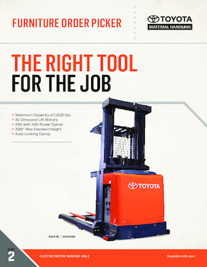 Vychystávací vozíky Toyota 8BPU15