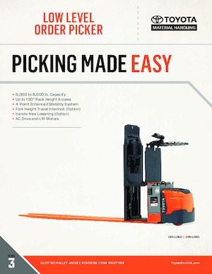 Vychystávací vozíky Toyota CR1-LP80