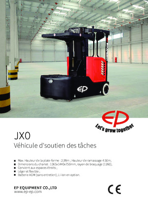 Vychystávací vozíky EP JX0/JX0-30 (Li)