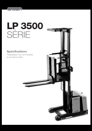 Vychystávací vozíky Crown LP 3520-1.0