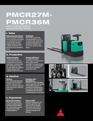 Vychystávací vozíky Mitsubishi PMCR27M