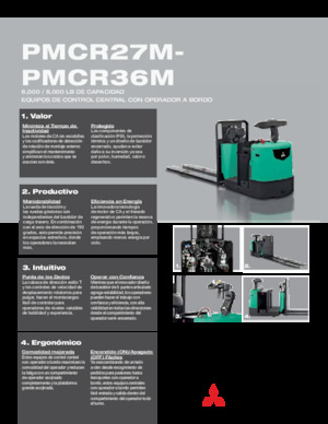 Vychystávací vozíky Mitsubishi PMCR27M