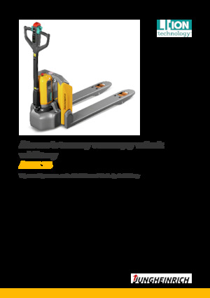 Ruční paletové vozíky Jungheinrich AME 15