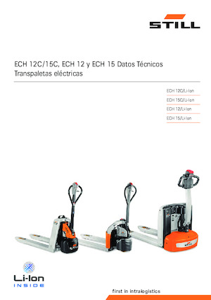 Ruční paletové vozíky Still ECH 15C