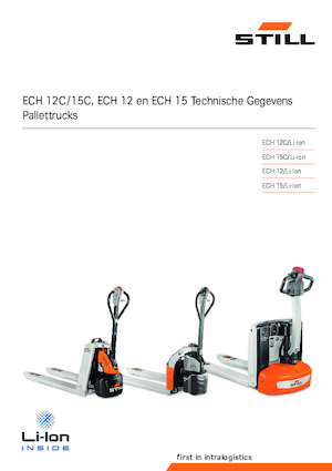 Ruční paletové vozíky Still ECH 15