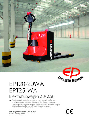 Ruční paletové vozíky EP EPT20-20WA
