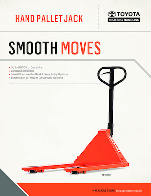 Ruční paletové vozíky Toyota HPT28U