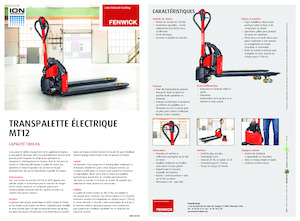 Ruční paletové vozíky Linde MT12 