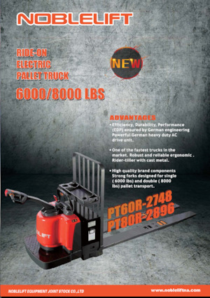 Ruční paletové vozíky Noblelift PT80R