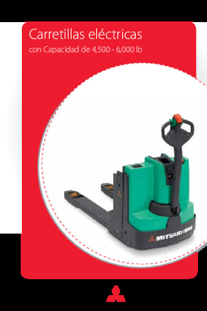 Ruční paletové vozíky Mitsubishi PW23