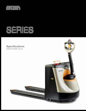 Ruční paletové vozíky Crown WP 3245