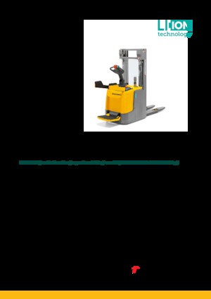 Regalové zakladače s plošinou pro řidiče Jungheinrich ERC 214 