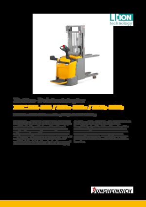 Regalové zakladače s plošinou pro řidiče Jungheinrich ERC 214 