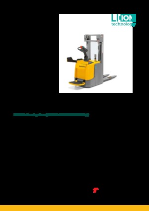 Regalové zakladače s plošinou pro řidiče Jungheinrich ERC 214 