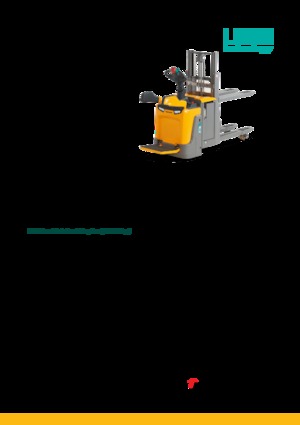 Regalové zakladače s plošinou pro řidiče Jungheinrich ERD 120