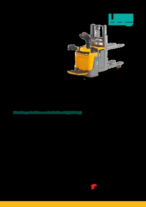 Regalové zakladače s plošinou pro řidiče Jungheinrich ERD 120