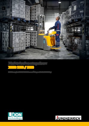 Regalové zakladače s plošinou pro řidiče Jungheinrich ERD 120