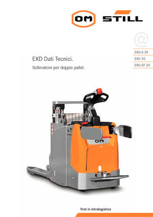 Ruční paletové vozíky Still EXD-SF 20