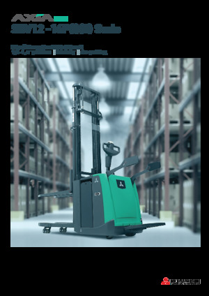 Regalové zakladače s plošinou pro řidiče Mitsubishi SBV16P(I)