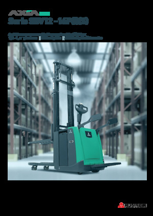 Regalové zakladače s plošinou pro řidiče Mitsubishi SBV16P(I)