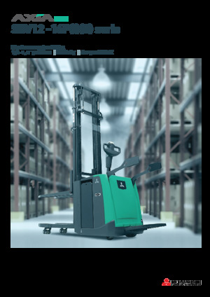 Regalové zakladače s plošinou pro řidiče Mitsubishi SBV16P(I)