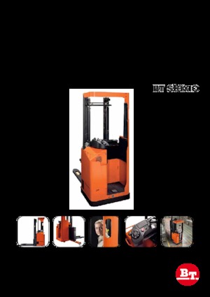 Regalové zakladače s plošinou pro řidiče BT SSE 135 L 