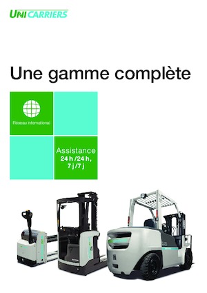 Regalové zakladače se sedadlem pro řidiče UniCarriers Ergo XML