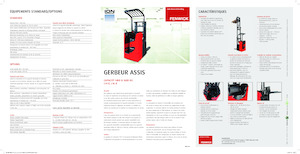 Regalové zakladače se sedadlem pro řidiče Linde L16R 