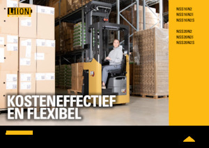 Regalové zakladače se sedadlem pro řidiče Caterpillar NSS20N2S