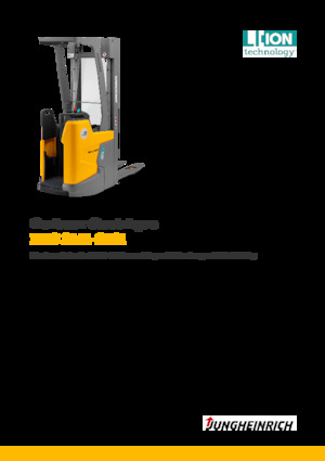 Regalové zakladače s plošinou pro řidiče Jungheinrich ERC 214i