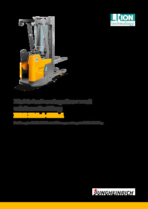 Regalové zakladače s plošinou pro řidiče Jungheinrich ERC 214zi