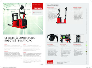 Regalové zakladače s plošinou pro řidiče Linde L-MATIC AC