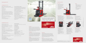 Ruční paletové vozíky Linde L16AP Std.