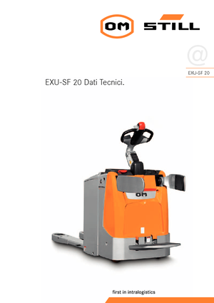 Ruční paletové vozíky Still EXU-SF 20